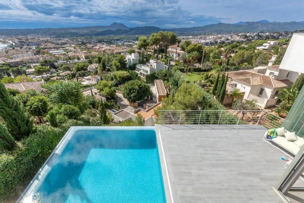 Peaceful Oasis In Javea Villa With Sea Views And Pool المظهر الخارجي الصورة