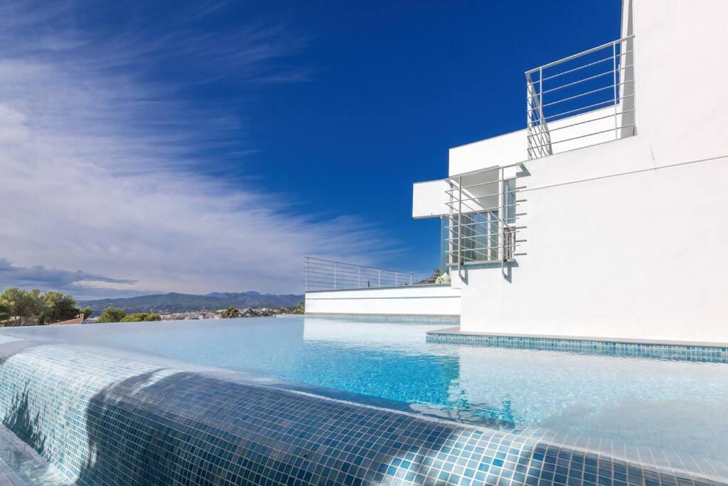 Peaceful Oasis In Javea Villa With Sea Views And Pool المظهر الخارجي الصورة