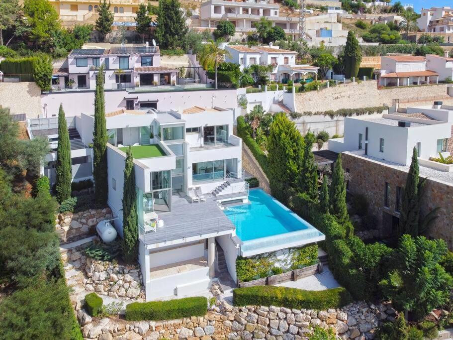 Peaceful Oasis In Javea Villa With Sea Views And Pool المظهر الخارجي الصورة