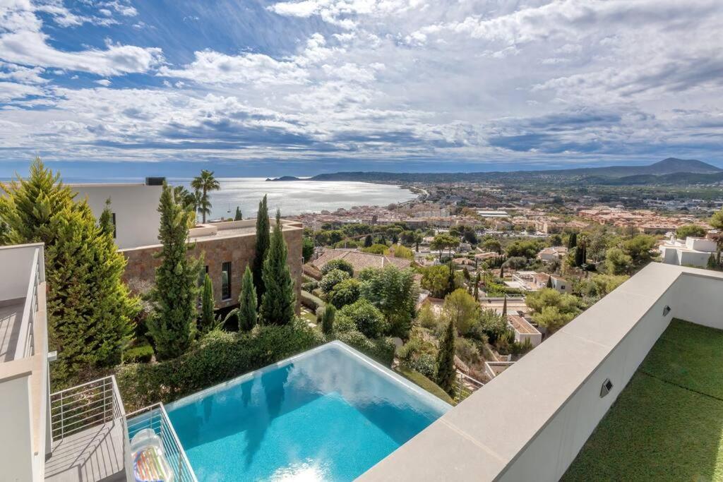 Peaceful Oasis In Javea Villa With Sea Views And Pool المظهر الخارجي الصورة